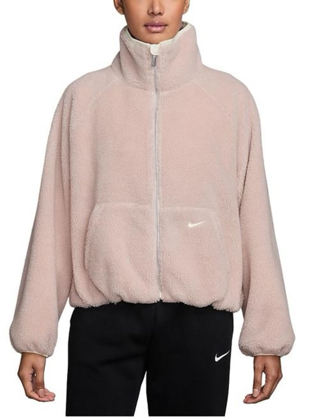 Nike NSW Street Sherpa Winter high pile Fleece teddy Jacket